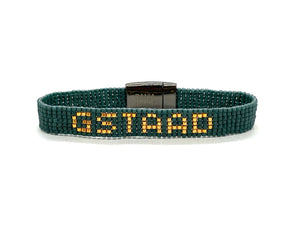Gstaad metallic miyuki bracelet