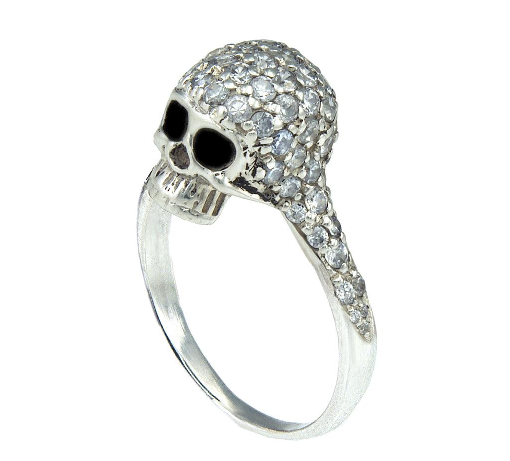 Skull Chic Ring - Silver