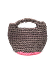 Crochet.me bag, grey.