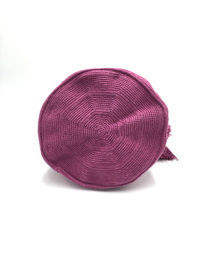 Pompom bag, mauve.