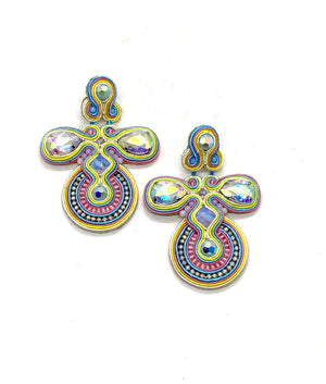 Byzantine Cross earrings