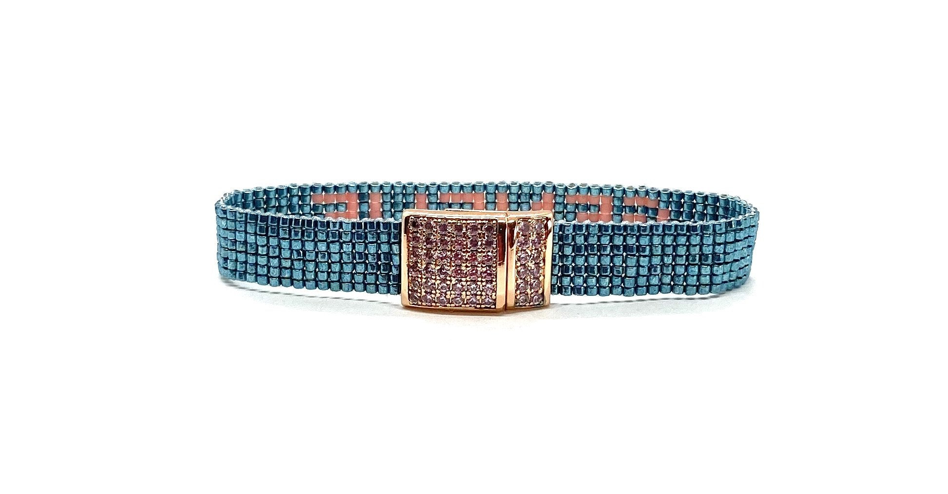 Genève metallic miyuki bracelet