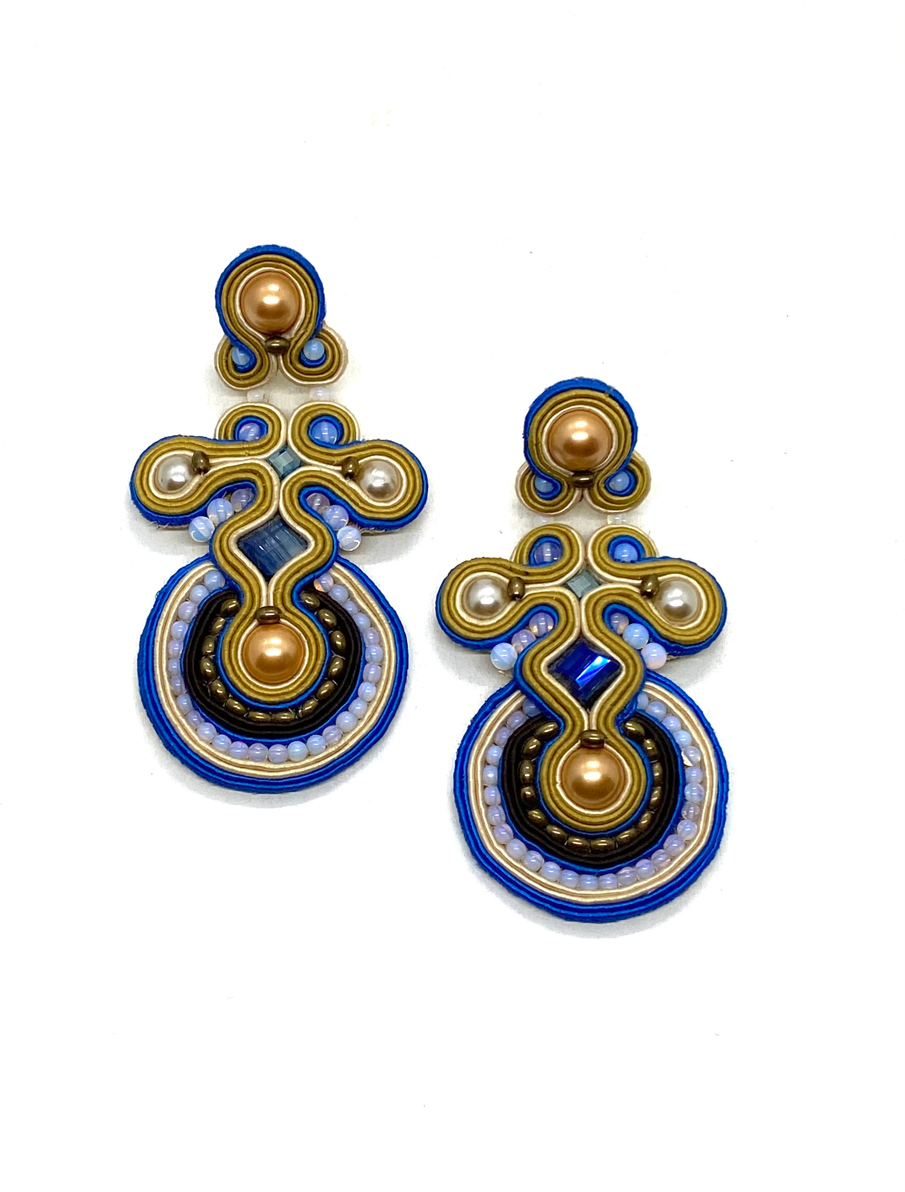 Byzantine Cross earrings