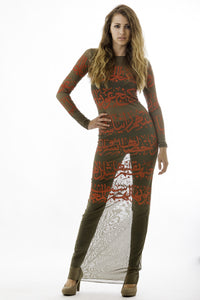 Calligraphy Dress